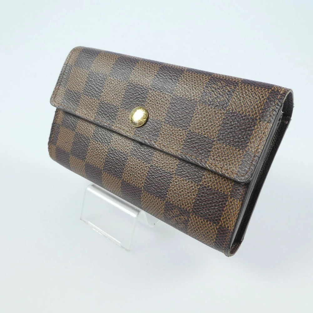 LOUIS VUITTON Damier Portefeuille Alexandra Tri fold Wallet
